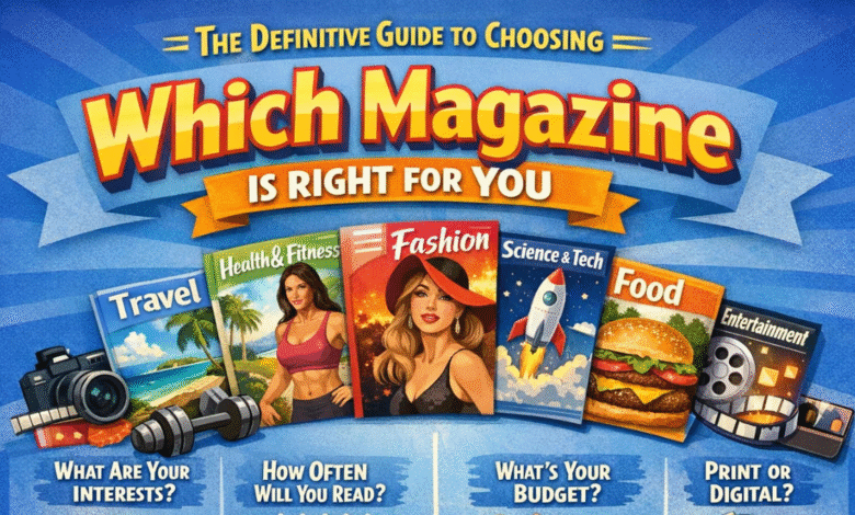 Which Magazine The Definitive Guide to Choosing Which Magazine Is Right for You 13 Which Magazine