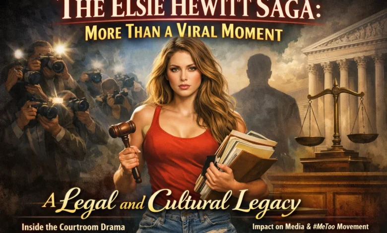 The Elsie Hewitt Saga: More Than a Viral Moment A Legal and Cultural Legacy 11 Elsie Hewitt