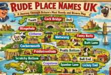 Rude Place Names UK: A Journey Through Britain's Most Bawdy and Bizarre Map 6 Rude Place Names UK