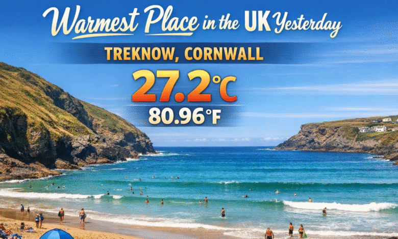 Where Was the Warmest Place in UK Yesterday? Decoding Britain's Daily Weather Champion 3 Warmest Place in UK Yesterday