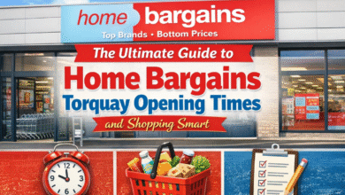 Home Bargains Torquay Opening Times