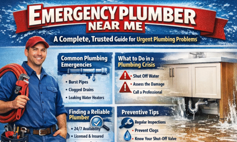 Emergency Plumber Near Me: A Complete, Trusted Guide for Urgent Plumbing Problems 7 Emergency Plumber Near Me