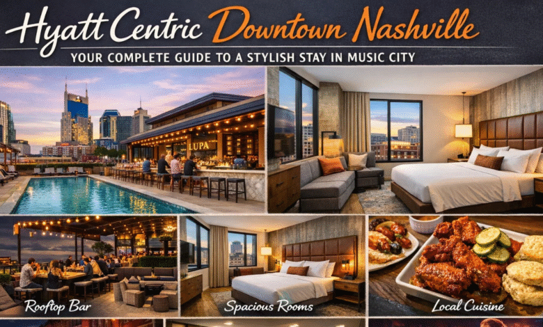 Hyatt Centric Downtown Nashville: Your Complete Guide to a Stylish Stay in Music City 3 Hyatt Centric Downtown Nashville