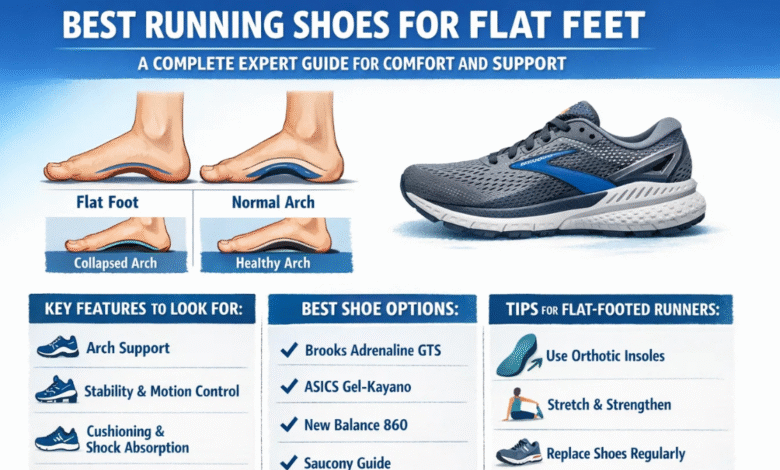 Best Running Shoes for Flat Feet: A Complete Expert Guide for Comfort and Support 1 Best Running Shoes for Flat Feet