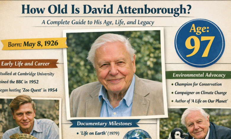 How Old Is David Attenborough? A Complete Guide to His Age, Life, and Legacy 9 How Old Is David Attenborough