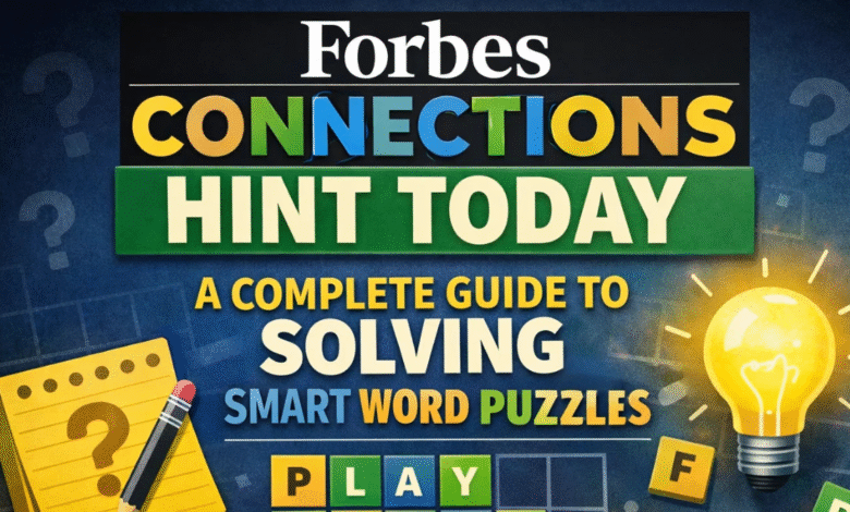 Forbes Connections Hint Today: A Complete Guide to Solving Smart Word Puzzles 8 Forbes Connections Hint Today