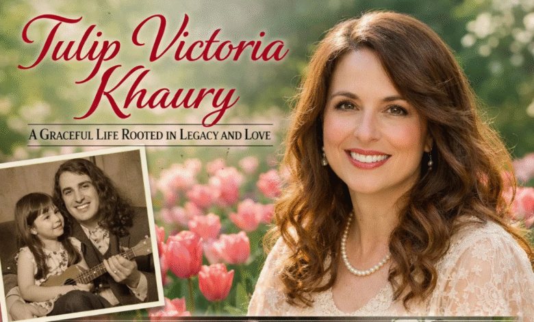 Tulip Victoria Khaury: A Graceful Life Rooted in Legacy and Love 6 Tulip Victoria Khaury