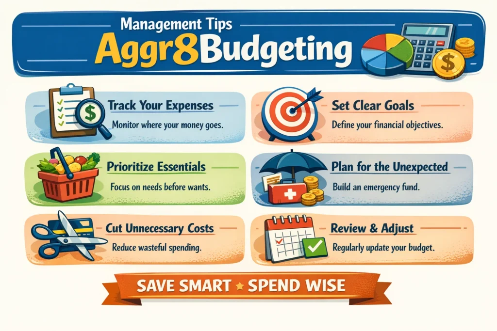 Management Tips Aggr8Budgeting: A Complete Guide to Smart and Simple Money Management 2 task 01kj7884m0ftdthp5z1sb42gpa 1771917609 img 1