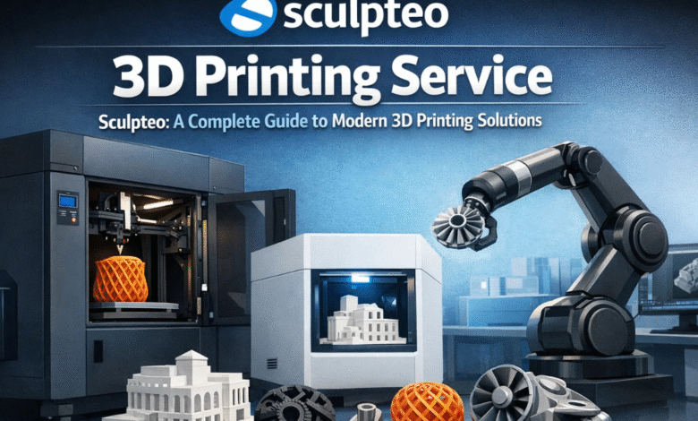 3D Printing Service Sculpteo: A Complete Guide to Modern 3D Printing Solutions 7 3D Printing Service Sculpteo
