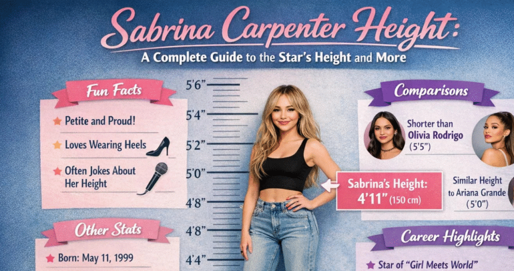 Sabrina Carpenter Height: A Complete Guide to the Star’s Height and More 2 Is Taylor Swift Engaged to Travis Kelce 2026 03 13T131224.874