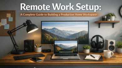 Remote Work Setup: A Complete Guide to Building a Productive Home Workspace 6 Remote Work Setup