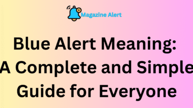 Blue Alert Meaning