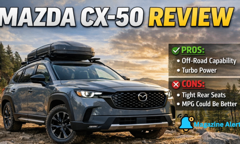 Mazda CX 50 Review: The Complete Guide to Mazda’s Stylish and Powerful SUV 1 Mazda CX 50 Review