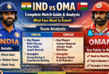 IND vs OMA: Complete Match Guide, Analysis, and What Fans Need to Know 4 IND vs OMA