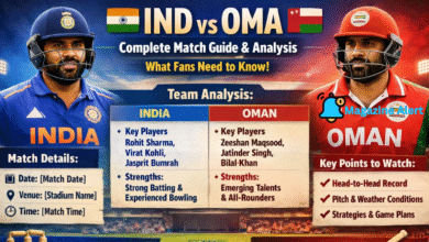 IND vs OMA: Complete Match Guide, Analysis, and What Fans Need to Know 9 IND vs OMA