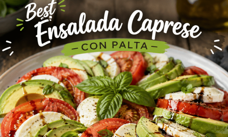 Best Ensalada Caprese Con Palta Near Me