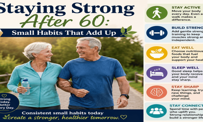 Staying Strong After 60: Small Habits That Add Up