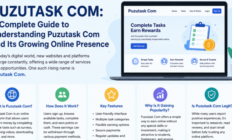 Puzutask Com