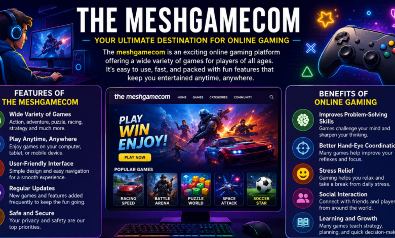 The Meshgamecom: A Complete Guide to the Popular Gaming Platform 1 The Meshgamecom