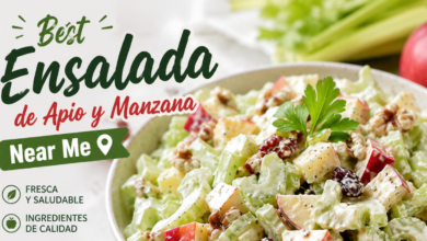 Best Ensalada de Apio y Manzana Near Me