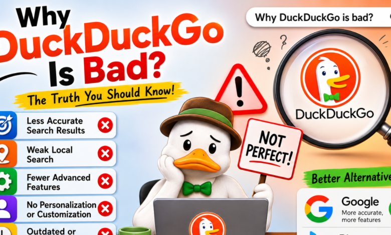 Why DuckDuckGo Is Bad: A Complete Guide to Its Disadvantages and Limitations