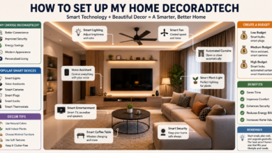 How to Set Up My Home DecoradTech