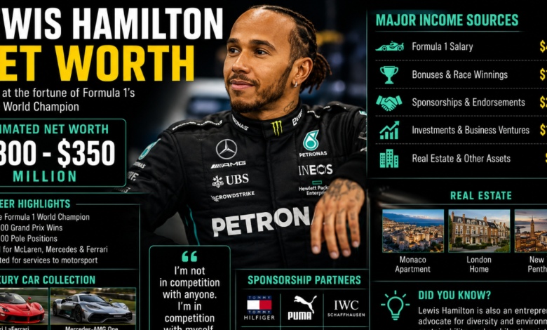 Lewis Hamilton Net Worth: A Complete Guide to His Wealth, Career, Salary, and Luxury Lifestyle 1 Lewis Hamilton Net Worth