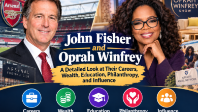 John Fisher and Oprah Winfrey