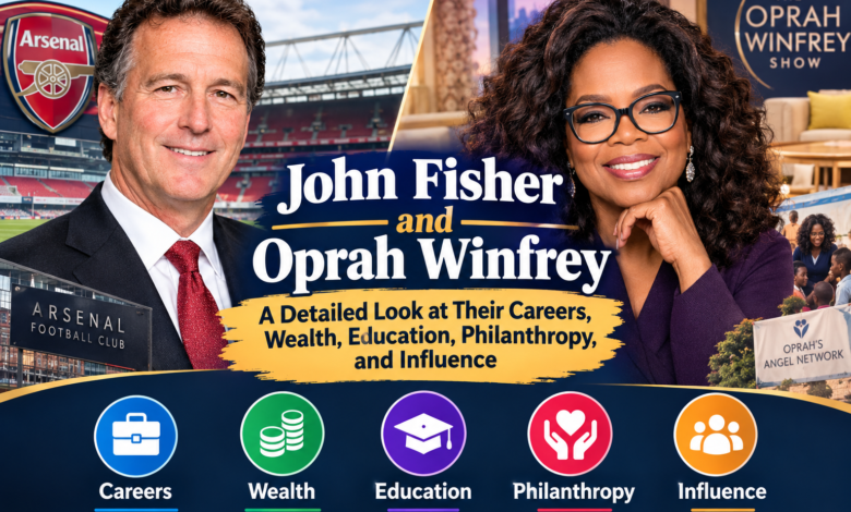 John Fisher and Oprah Winfrey: A Detailed Look at Their Careers, Wealth, Education, Philanthropy, and Influence 1 John Fisher and Oprah Winfrey
