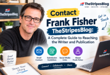 Contact Frank Fisher TheStripesBlog